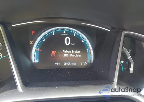 2018 Honda Civic Ex z USA, uszkodzony, nr VIN 2HGFC2F75JH504611